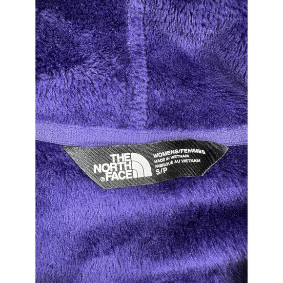 The North Face Jacket Womens Small Purple Osito Fleece Full Zip Plush Pockets - Picture 5 of 6